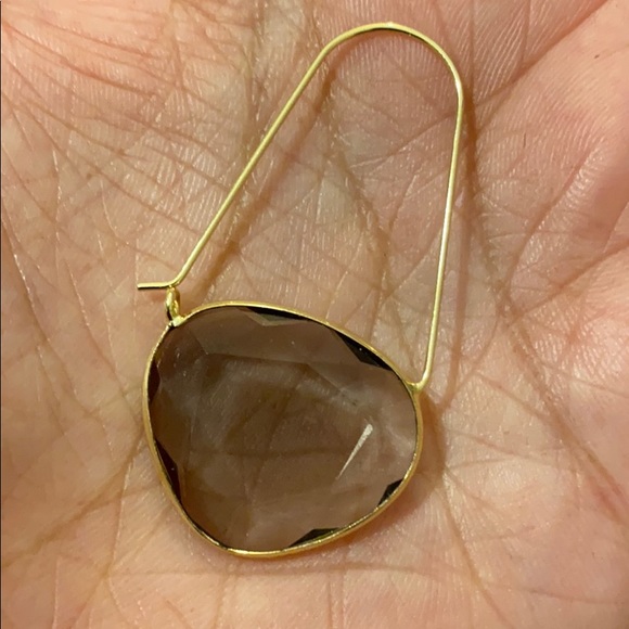 🆕 Anthropologie Semi Precious Drop Earrings 🆕 - Picture 3 of 3